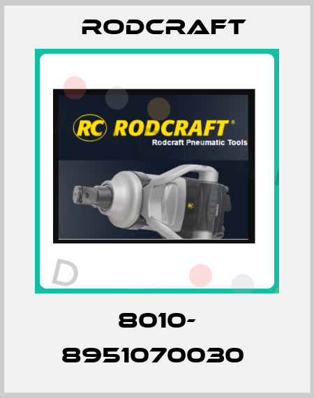 8010- 8951070030  Rodcraft