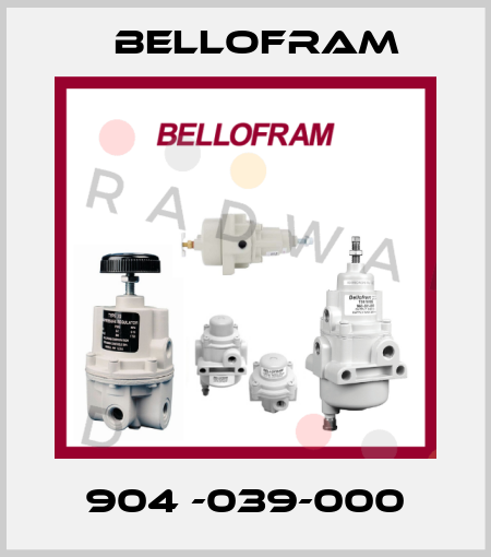 904 -039-000 Bellofram