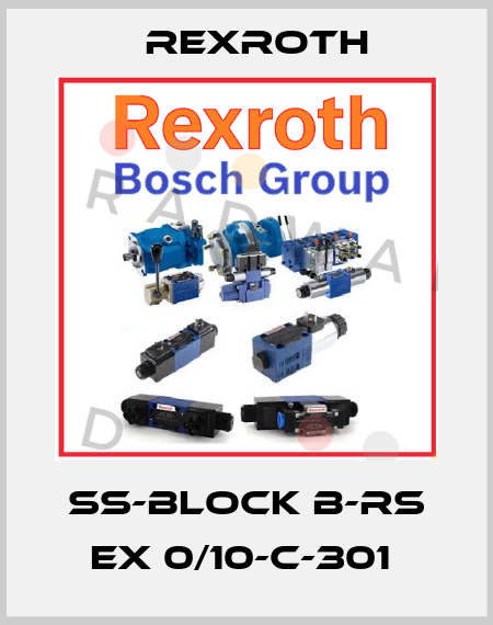 SS-BLOCK B-RS EX 0/10-C-301  Rexroth