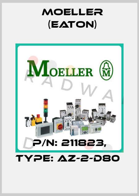 P/N: 211823, Type: AZ-2-D80  Moeller (Eaton)
