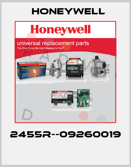 2455R--09260019  Honeywell