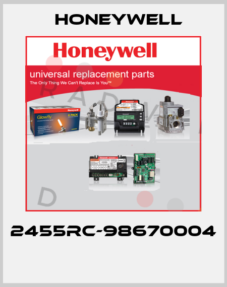 2455RC-98670004  Honeywell