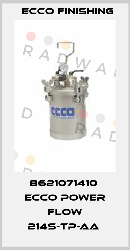 8621071410  ECCO POWER FLOW 214S-TP-AA  Ecco Finishing