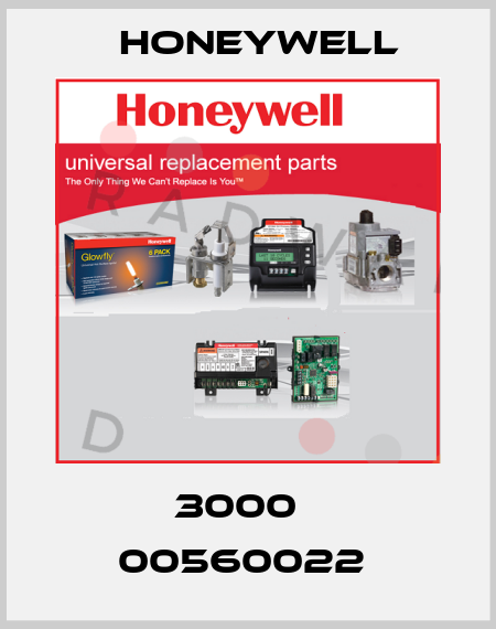 3000   00560022  Honeywell