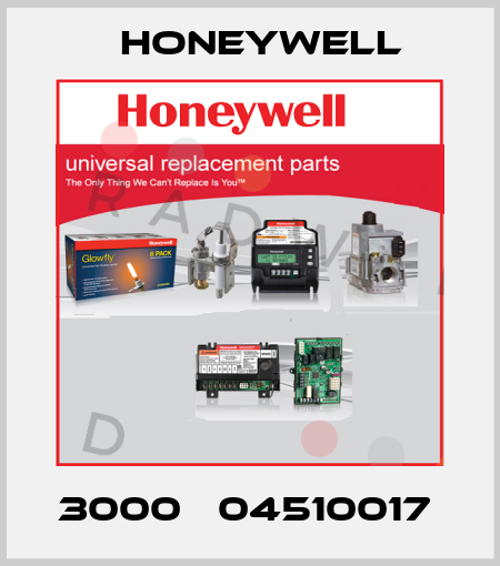 3000   04510017  Honeywell