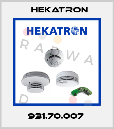 931.70.007  Hekatron