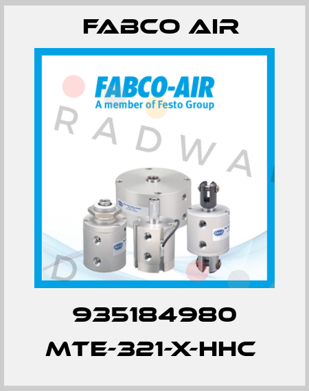 935184980 MTE-321-X-HHC  Fabco Air