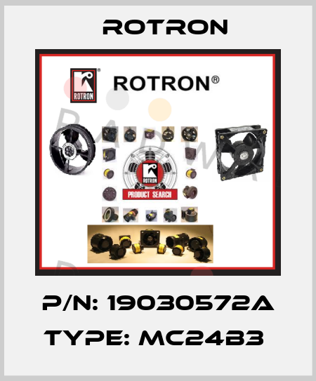 P/N: 19030572A Type: MC24B3  Rotron
