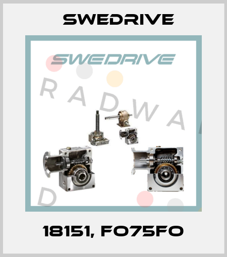 18151, FO75FO Swedrive