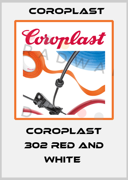 Coroplast 302 red and white  Coroplast