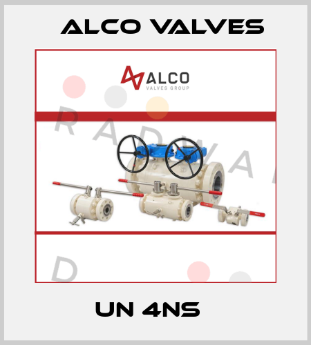 UN 4NS   Alco Valves