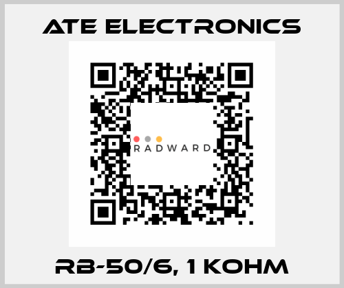 RB-50/6, 1 kOhm ATE Electronics