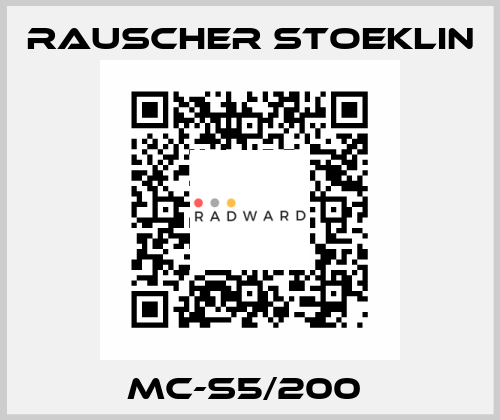 MC-S5/200  Rauscher Stoeklin