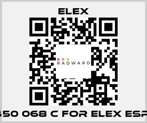 450 068 C FOR ELEX ESP  Elex