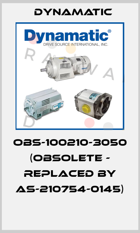 OBS-100210-3050 (obsolete - replaced by AS-210754-0145)  Dynamatic