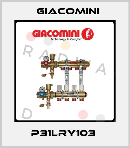 P31LRY103  Giacomini