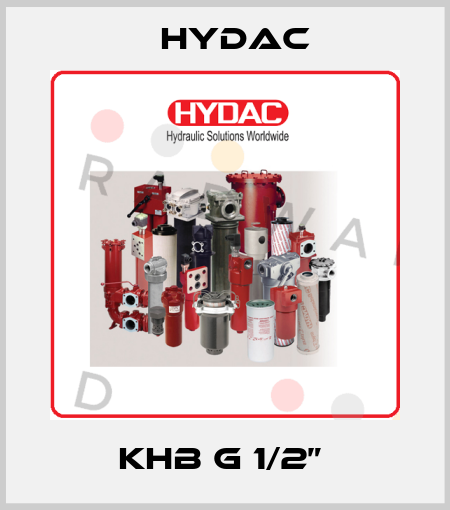KHB G 1/2”  Hydac
