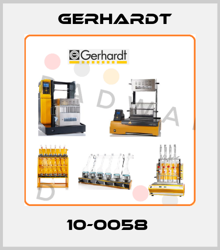 10-0058  Gerhardt