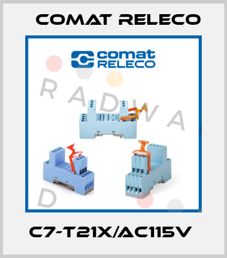 C7-T21X/AC115V  Comat Releco