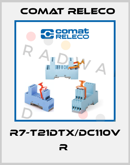 R7-T21DTX/DC110V  R  Comat Releco