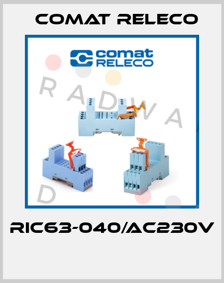 RIC63-040/AC230V  Comat Releco