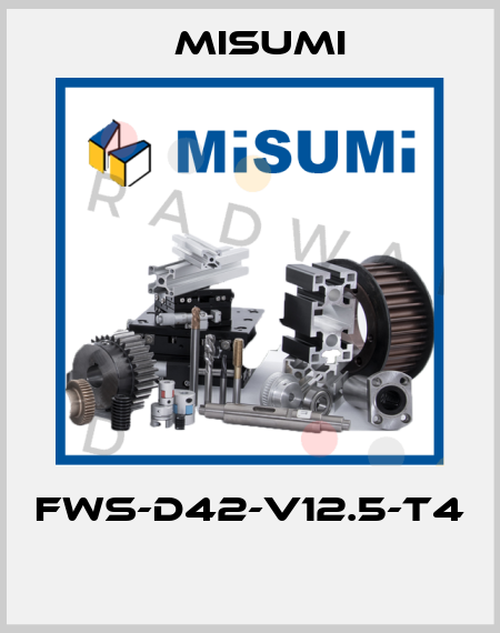 FWS-D42-V12.5-T4  Misumi