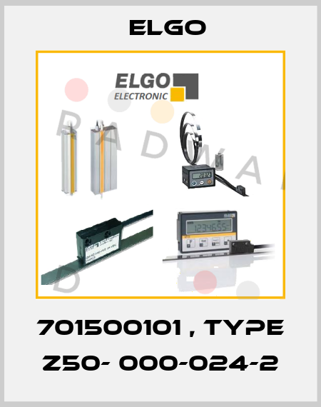 701500101 , type Z50- 000-024-2 Elgo