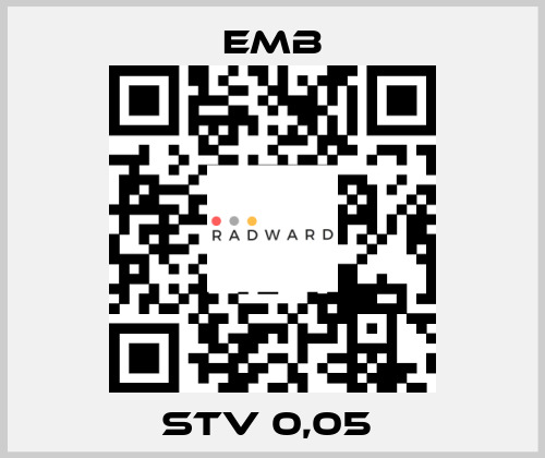 STV 0,05  Emb