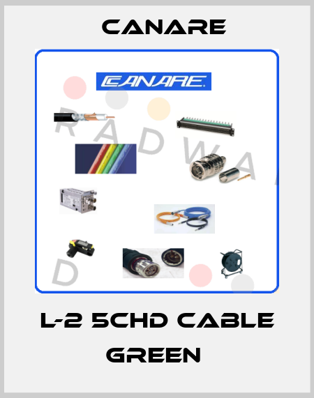 L-2 5CHD Cable Green  Canare