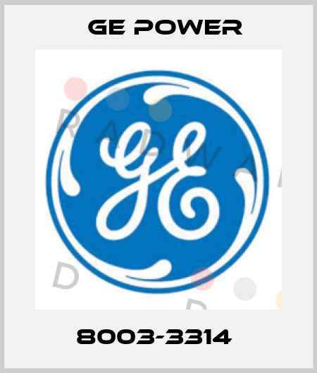 8003-3314  GE Power