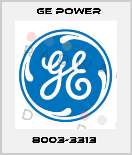 8003-3313  GE Power
