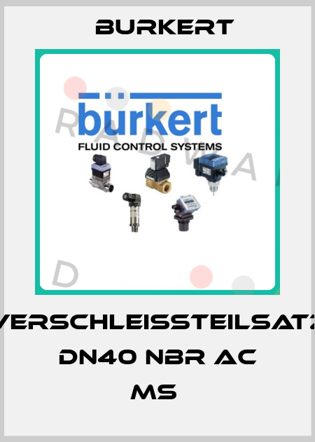 Verschleißteilsatz DN40 NBR AC MS  Burkert