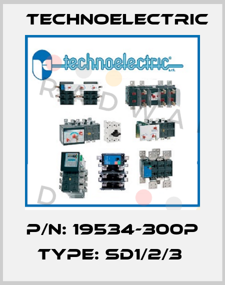 P/N: 19534-300P Type: SD1/2/3  Technoelectric