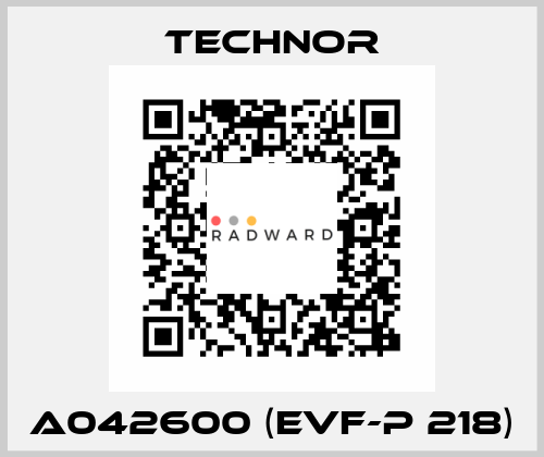 A042600 (EVF-P 218) TECHNOR