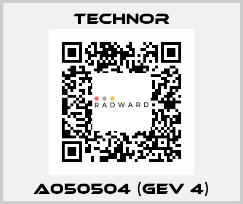 A050504 (GEV 4) TECHNOR