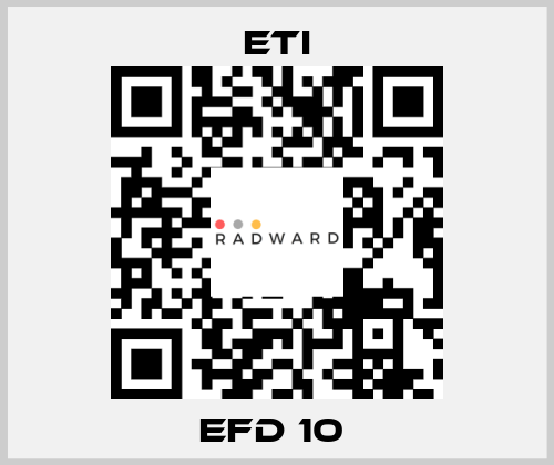 EFD 10  Eti