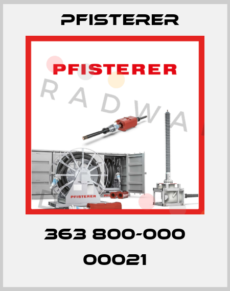 363 800-000 00021 Pfisterer