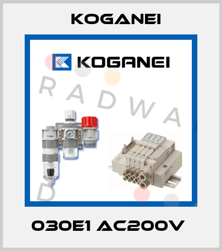 030E1 AC200V  Koganei