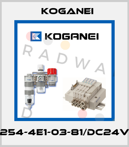 254-4E1-03-81/DC24V Koganei