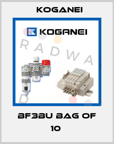 BF3BU BAG OF 10  Koganei