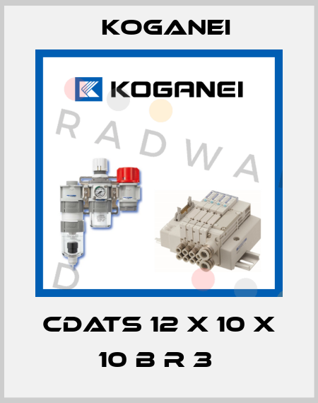 CDATS 12 X 10 X 10 B R 3  Koganei