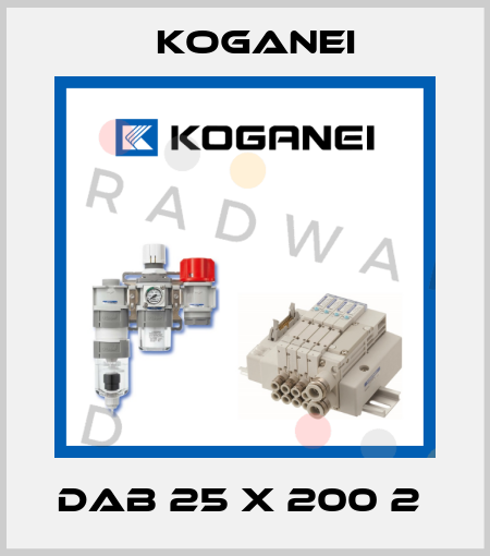 DAB 25 X 200 2  Koganei