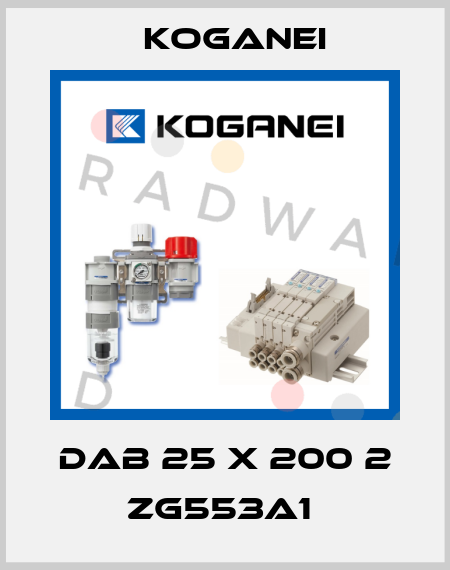 DAB 25 X 200 2 ZG553A1  Koganei
