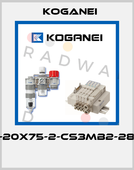 DAB-20X75-2-CS3MB2-2842W  Koganei
