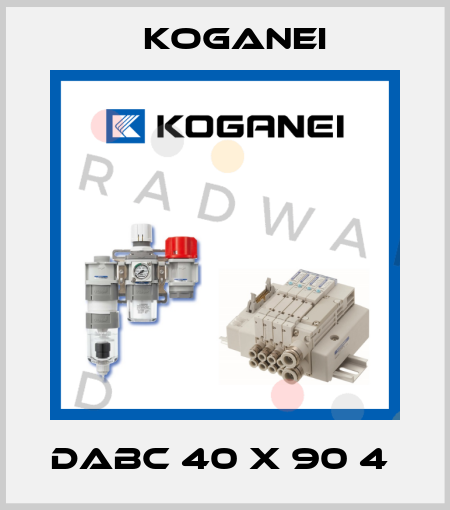 DABC 40 X 90 4  Koganei