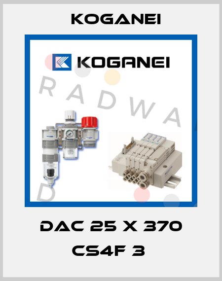 DAC 25 X 370 CS4F 3  Koganei