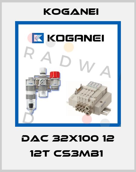 DAC 32X100 12 12T CS3MB1  Koganei