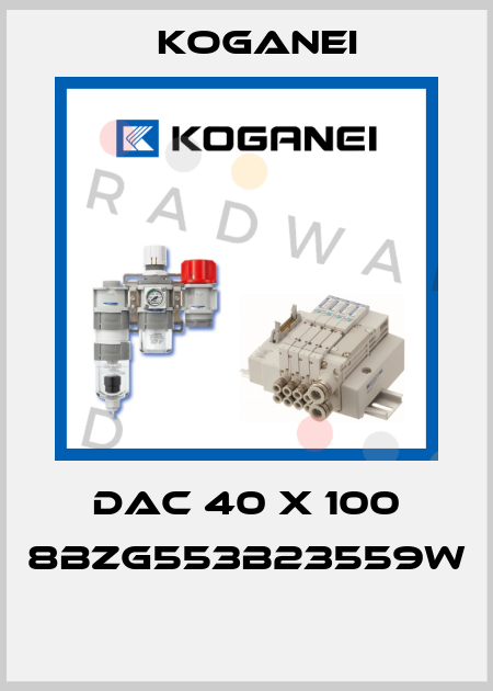 DAC 40 X 100 8BZG553B23559W  Koganei