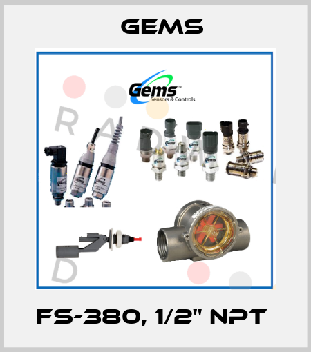 FS-380, 1/2" NPT  Gems