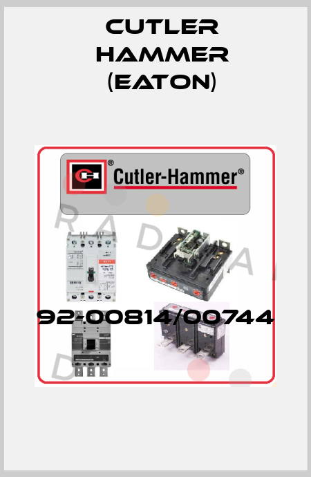 92-00814/00744  Cutler Hammer (Eaton)